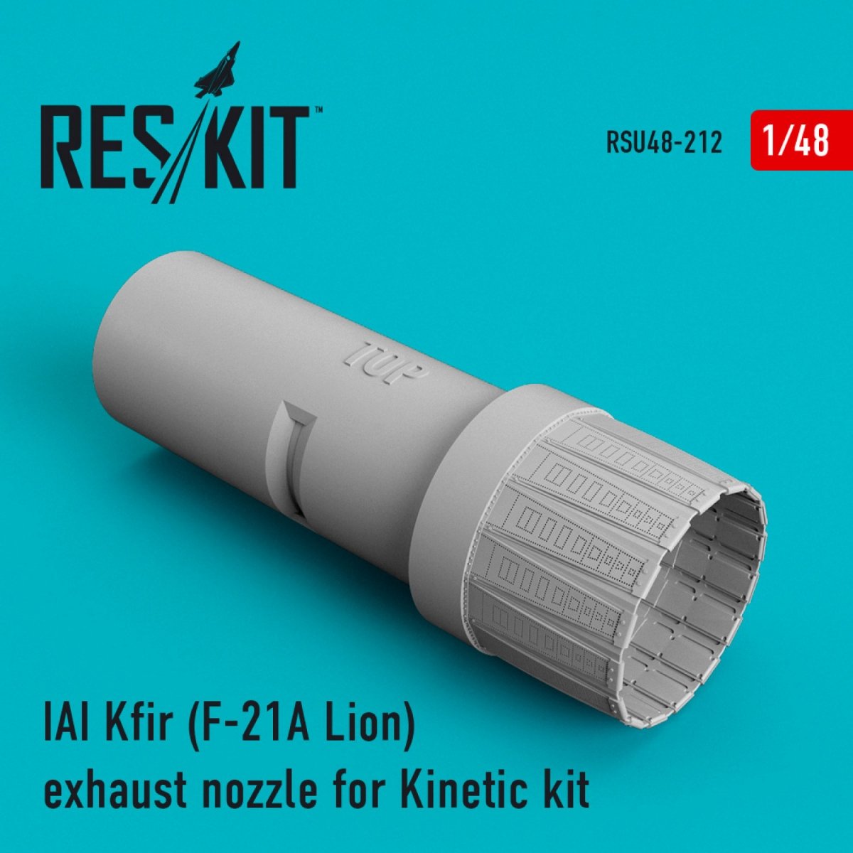 RESKIT RSU48-0212 IAI KFIR (F-21A LION) TUYAU D'ÉCHAPPEMENT POUR MAQUETTE KINETIC 1/48