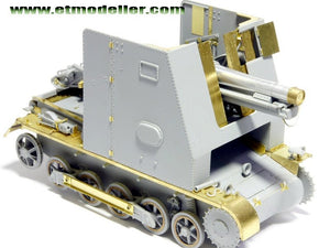 ET Modèle E35-007 WWII Allemand Pz.Kpfw.I Ausf.B 15cm &amp;quot;BISON&amp;quot; (Pour DRAGON 6259) (1/35) – imagen 5