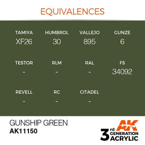 AK Interactive AK11150 VERT ARMURE – STANDARD 17 ml – image 3