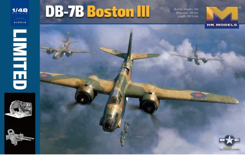 HK Models 01F015L Douglas DB-7B Boston III Limited Edition 1/48