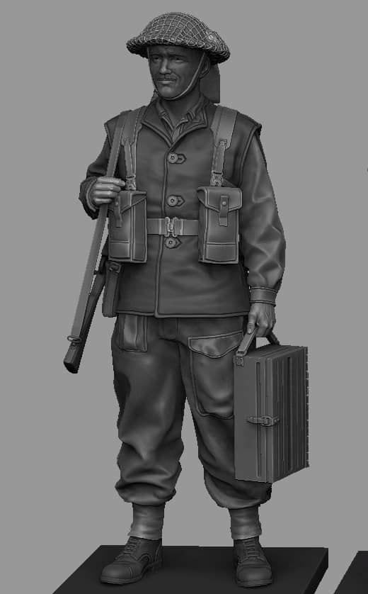Panzer Art FI35-200 Équipe britannique Bren n° 2 1/35 – immagine 4