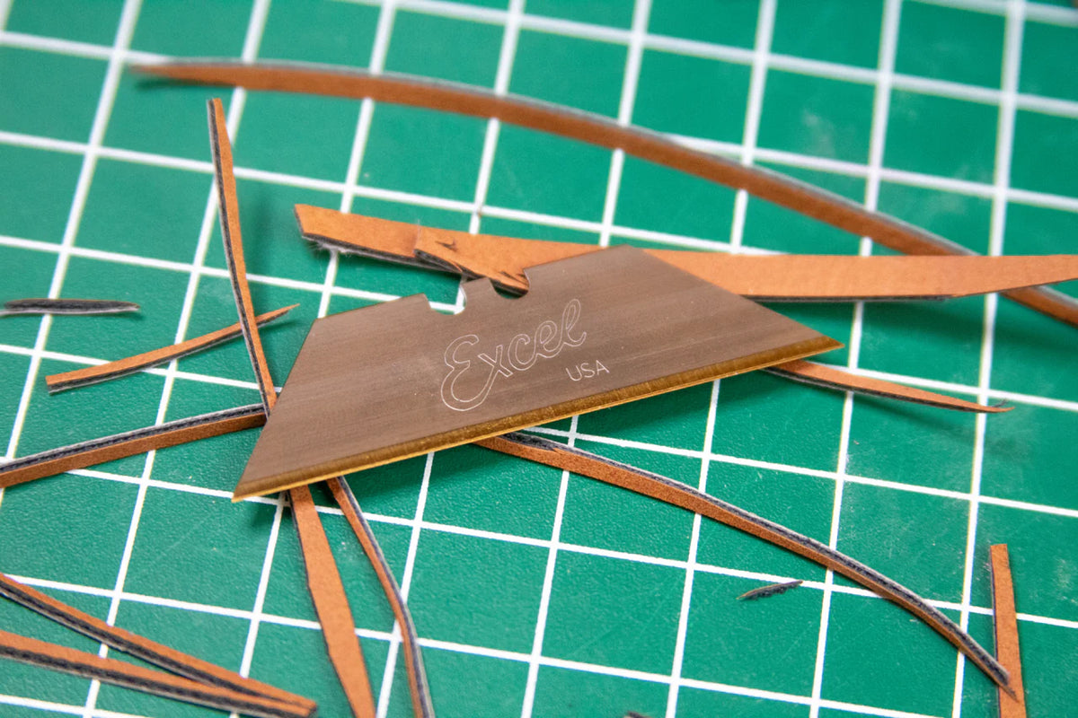 Excel Hobby Tools 20492 No.92 Two Notch Titanium Nitride Coated Utility Blade (5 pcs)