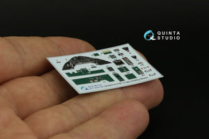 Intérieur imprimé en 3D et coloré sur papier décalcomanie Quinta Studio QD48318 F4F-3 (Hobby Boss) à l&amp;#39;échelle 1/48 – image 6