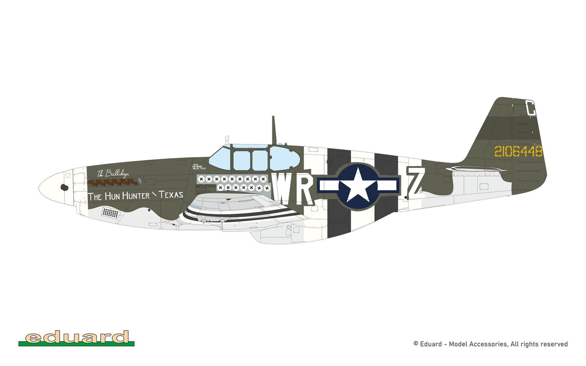 Eduard 932011 Nortn American P-51 B Mustang Royal Hybrid Edition 1/32 – image 4
