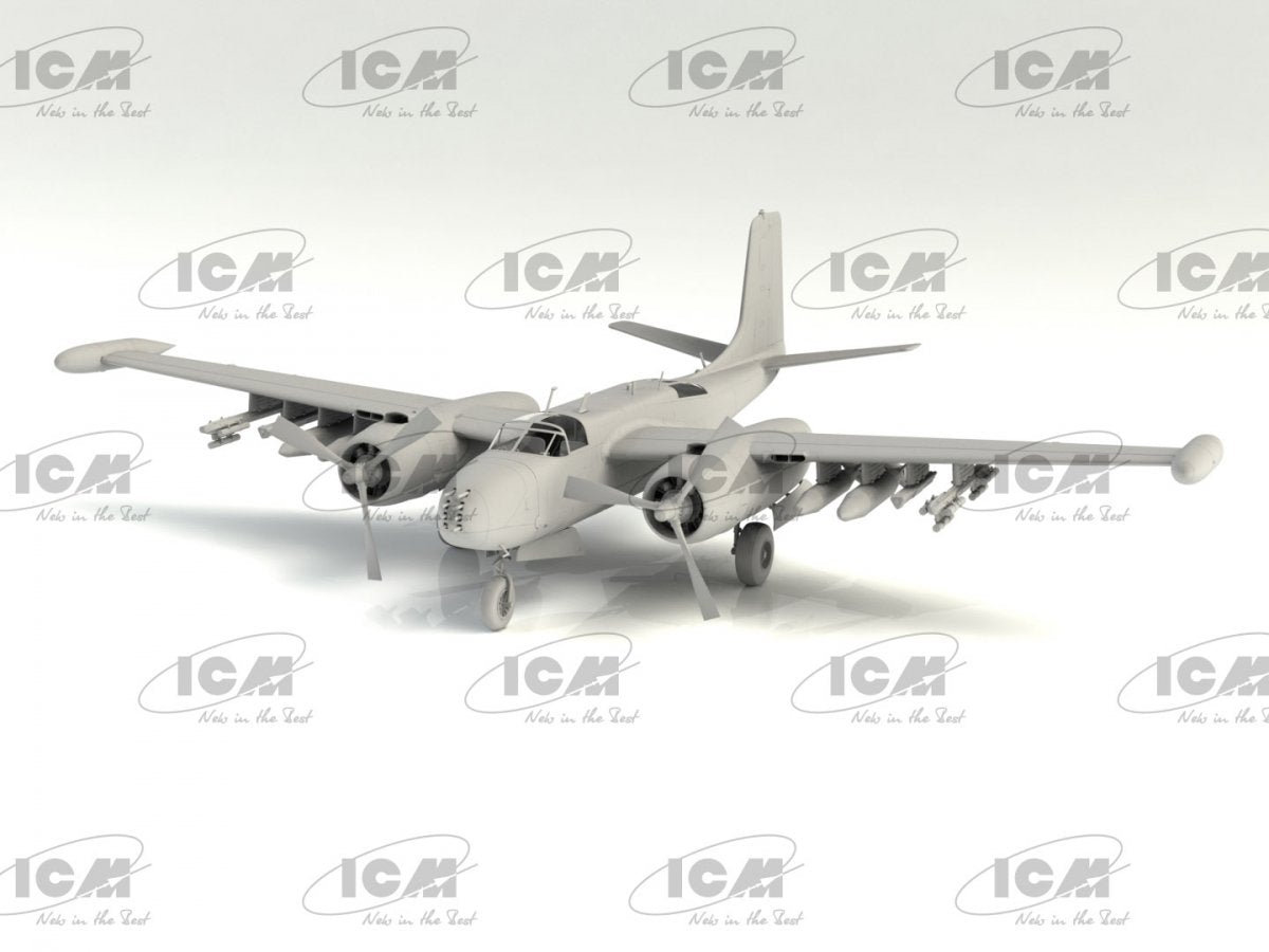 ICM 48279 B-26K Counter Invader, avion d&amp;#39;attaque de l&amp;#39;USAF pendant la guerre du Vietnam, échelle 1/48  – imagen 2
