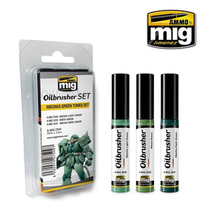 Ensemble de munitions Mig Jimenez 7509 MECHAS aux tons verts