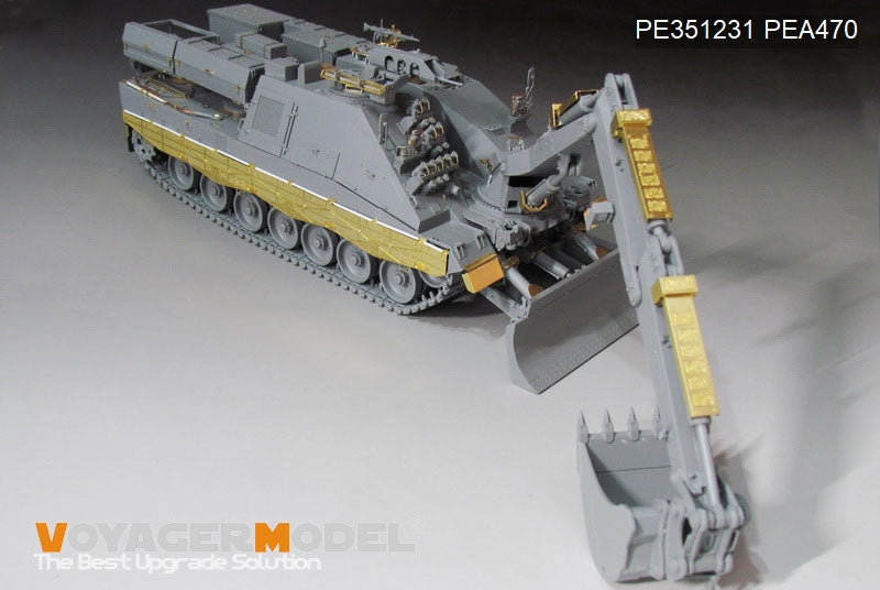 Kit de mise à niveau Voyager Model PE351231 pour char de pionnier allemand Kodiak AEV-3 (série allemande) BORDER BT-011 à l&amp;#39;échelle 1/35  – image 6