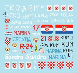 Star Decals 35-C1236 T-55A. Premières années de guerre 1991-92 1/35 – image 3
