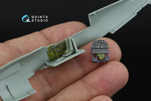 Quinta Studio QD+72212 P-40M Warhawk Intérieur imprimé en 3D et coloré sur papier décalcomanie (Academy) (avec pièces en résine imprimées en 3D) 1/72 – image 7