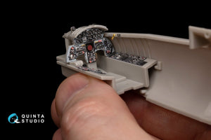 Intérieur imprimé en 3D et coloré sur papier décalcomanie Quinta Studio QD48151 F-104S-ASA (Hasegawa) 1/48 – immagine 4
