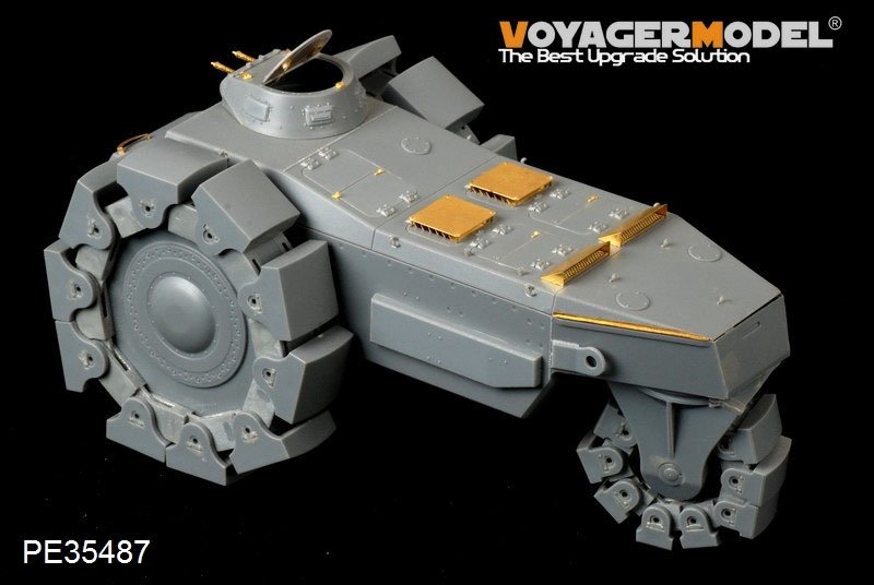 Maquette Voyager PE35487 VsKfz.617 allemand de la Seconde Guerre mondiale pour MENG SS-001 1/35 – Bild 2