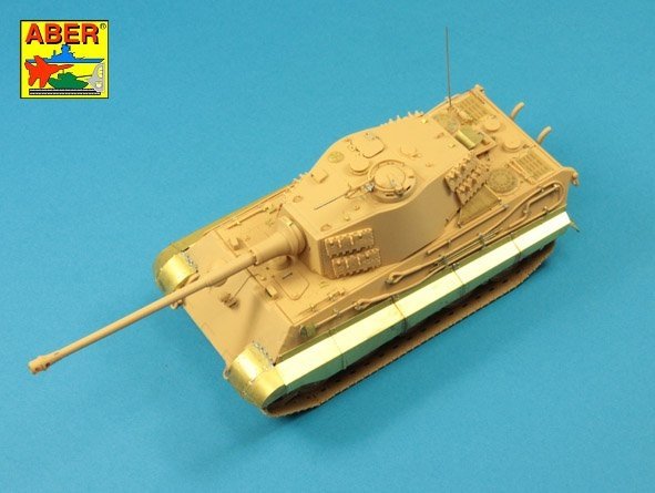 Aber 48036 Pz.Kpfw.VI, Ausf.B TIGER II ailes et jupes latérales Tamiya 1/48 – Bild 5