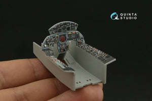 Intérieur imprimé en 3D et coloré sur papier décalcomanie Quinta Studio QD32141 F-104G (Italeri) 1/32 – Bild 11