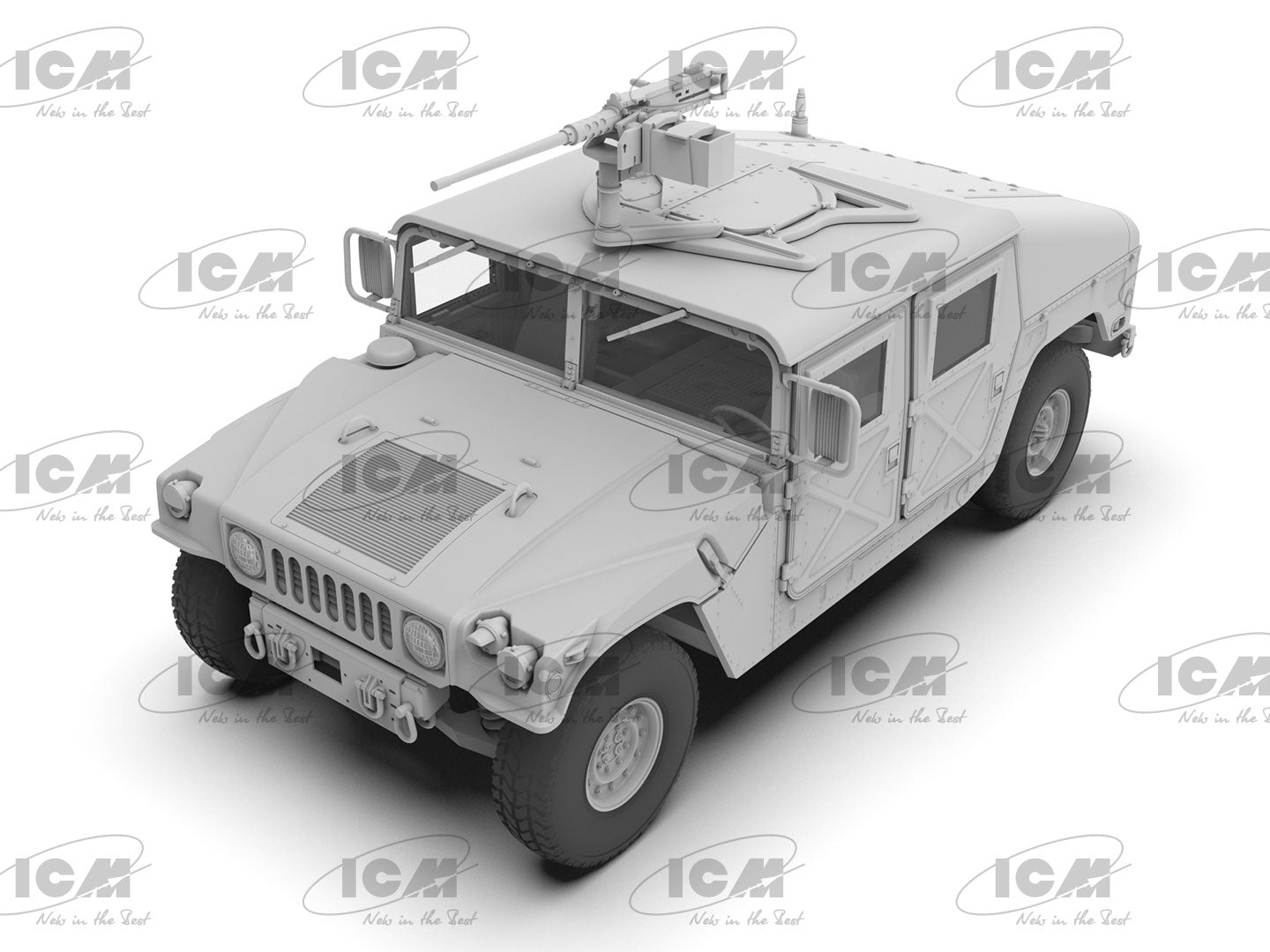 ICM 35437 M1025A2 Hummer Armament Carrier 1/35 – Bild 10