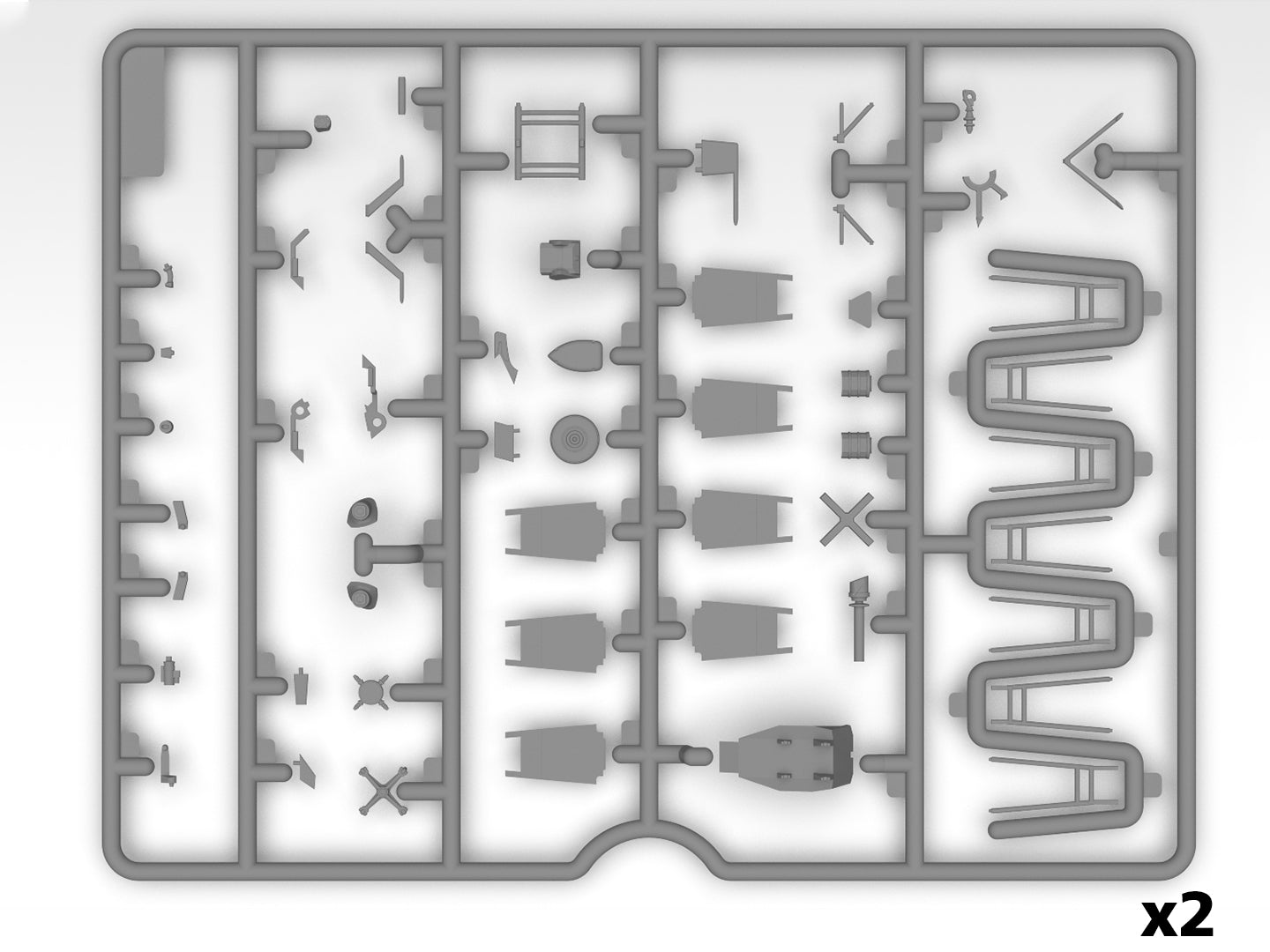 ICM 48368 Sikorsky UH-60A Black Hawk with ESSS and Skis 1/48 – image 12