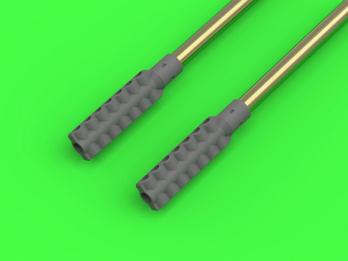 Master AM-48-147 Do 335 B-2 – detail set – MG 151, MK-103 tip, FuG 25a antenna, pitot tube (1/48) – image 2
