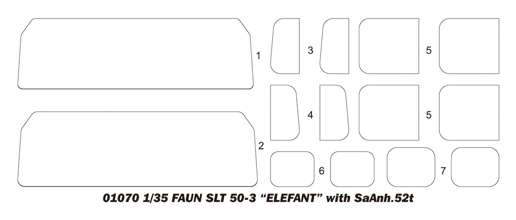 Trumpeter 01070 Faun SLT 50-3 Elefant with SaAnh.52t 1/35 – image 30