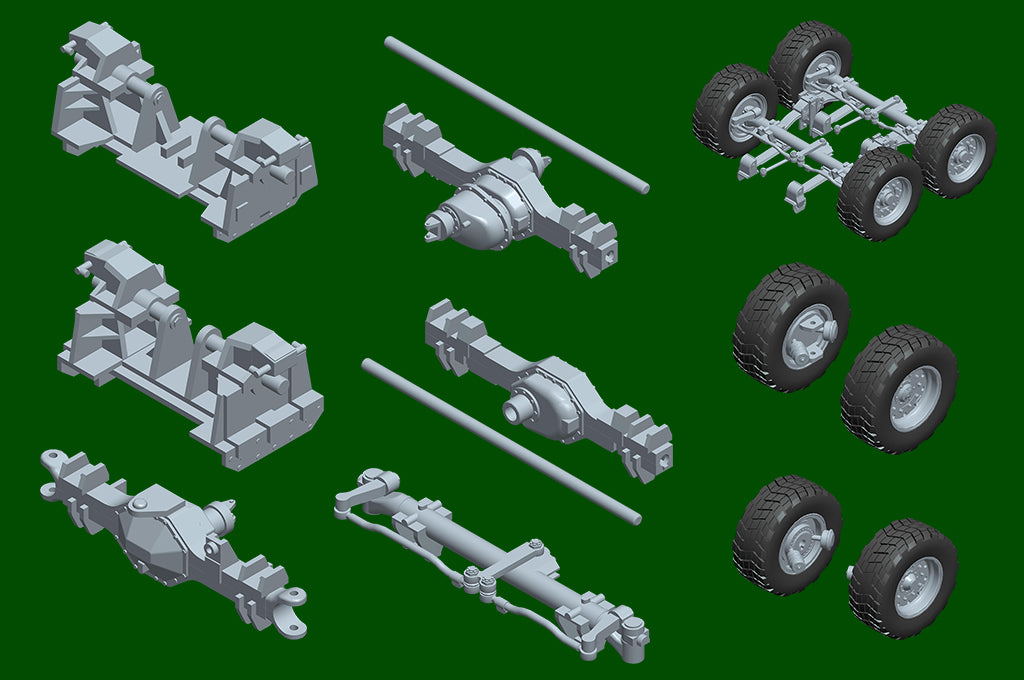 Trumpeter 01070 Faun SLT 50-3 Elefant with SaAnh.52t 1/35 – image 33