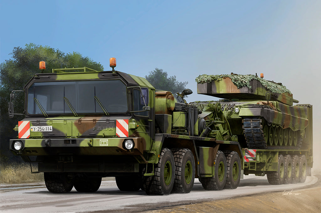 Trumpeter 01070 Faun SLT 50-3 Elefant with SaAnh.52t 1/35
