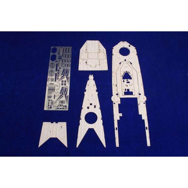 MK1 Design MD-35008 Repulse Pont en bois TRU 1/350 – immagine 6