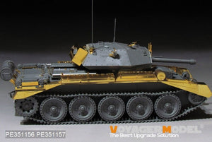Garde-boues pour char Crusader Mk.III britannique de la Seconde Guerre mondiale, modèle Voyager PE351157 (pour Boder BT-012), échelle 1/35 – image 3
