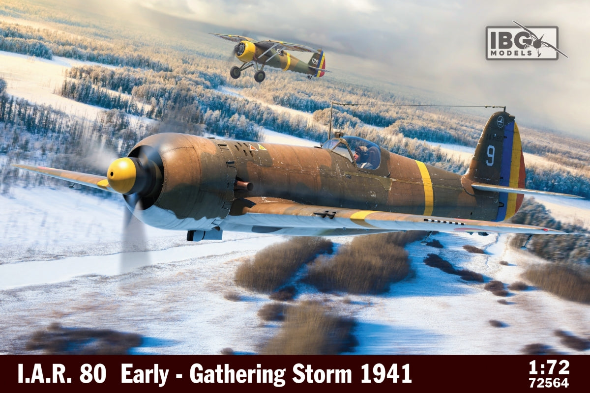 IBG 72564 IAR 80 Début - Tempête imminente 1941 1/72