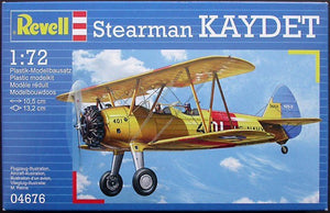 Revell 04676 Biplan d&amp;#39;entraînement Stearman PT-17 Kaydet (1/72)