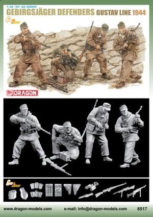 Dragon 6517 Gebirgsjager Défense Ligne Gustav 1944 (1/35)