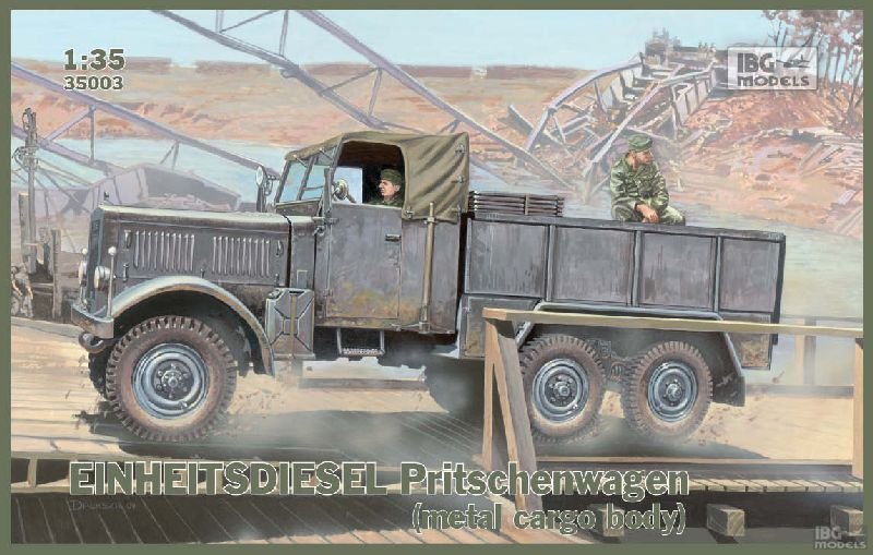 IBG 35003 Einheitsdiesel Pritschenwagen 1/35