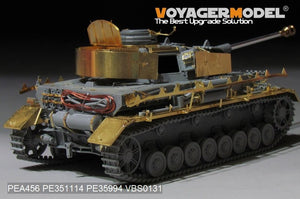 Voyager modèle PEA456 Panzer allemand de la Seconde Guerre mondiale.IV Ausf.HJ Version tardive Schurzen (GP) 1/35 – immagine 5