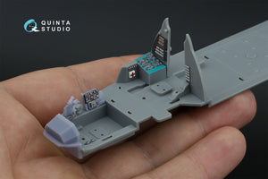 Quinta Studio QD+48516 Mi-24P Hind-F Intérieur coloré imprimé en 3D sur papier décalcomanie (Trumpeter) (avec pièces en résine imprimées en 3D) 1/48 – Bild 9