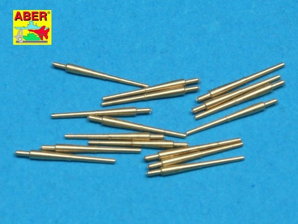 Aber 350L-28 Ensemble de 16 canons QF Mk.XVI de 102 mm pour navires de la Royal Navy (1/350)