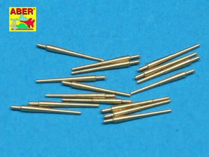 Aber 350L-28 Ensemble de 16 canons QF Mk.XVI de 102 mm pour navires de la Royal Navy (1/350)