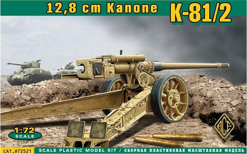 ACE 72521 Canon de 12,8 cm (1/72)