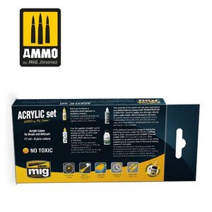 Munitions de Mig Jimenez 7253 AH64 Apache Set 6x17ml – image 2