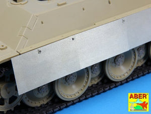 Aber 25011 Jupes latérales pour Panther G/Jagdpanther (1/25)  – image 4