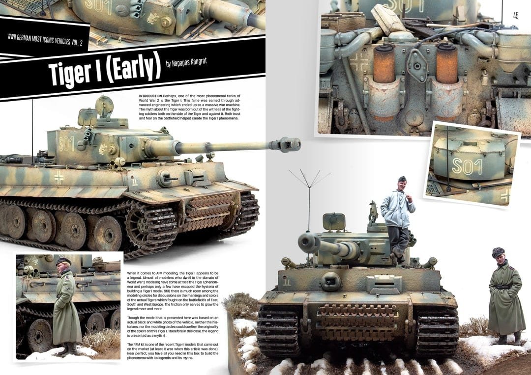 AK Interactive 516 VÉHICULES SS ALLEMANDS LES PLUS EMBLÉMATIQUES DE LA SECONDE GUERRE MONDIALE. VOLUME 2 – image 8