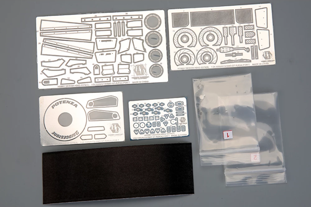 Ensemble de détails Hobby Design HD02-0379 Xanavi Nismo GT-R (R34) pour kit Tamiya 24268 1/24