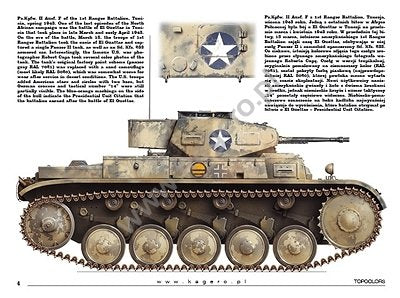 Kagero 15039 Panzers capturés, véhicules allemands au service des Alliés (décalcomanie) PL/EN – Bild 3