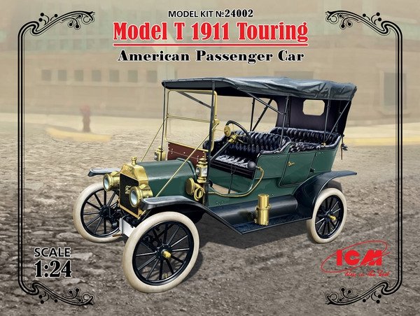 ICM 24002 Modèle T 1911 Touring, Voiture de tourisme américaine (1/24)