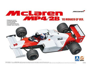 Aoshima 08191 McLaren MP4/2B &amp;#39;85 Monaco GP 1/20