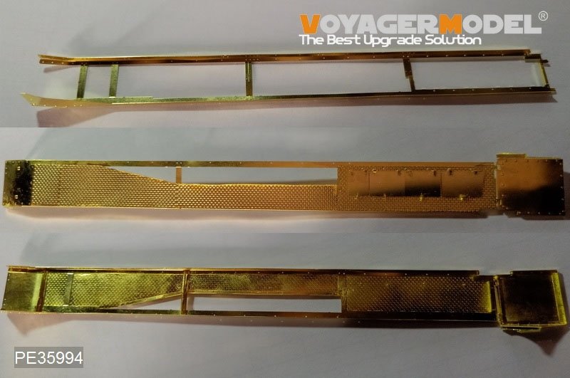 Maquette Voyager PE35994 Garde-boues pour char allemand Pz.Kpfw.IV Ausf.FH de la Seconde Guerre mondiale, modèle Border 35001, échelle 1/35 – imagen 9