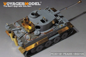 Maquette Voyager PE351181 Char Tiger I allemand de la Seconde Guerre mondiale, première production (pour Border BT-010) 1/35 – Bild 13