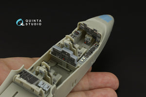 Intérieur imprimé en 3D et coloré sur papier décalcomanie (KittyHawk) pour OV-10A (version USN) de Quinta Studio QD32078, échelle 1/32 – imagen 11