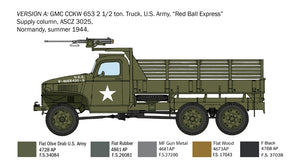 Italeri 6271 Camion GMC 2 1/2 tonnes 6x6 « 80e anniversaire du Débarquement » 1/35 – immagine 4