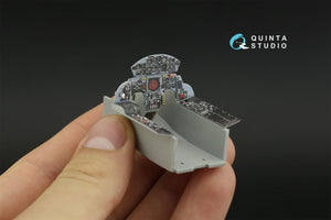 Intérieur imprimé en 3D et coloré sur papier décalcomanie Quinta Studio QD32130 TF-104G (Italeri) 1/32  – image 12