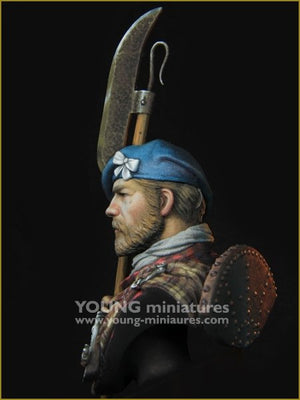 Young Miniatures YH1865 Highlander écossais 1/10 – immagine 3