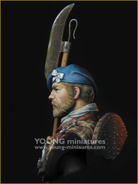 Young Miniatures YH1865 Highlander écossais 1/10 – immagine 3