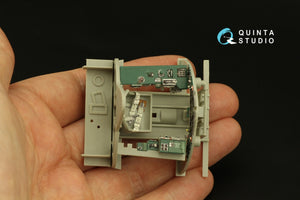 Intérieur coloré imprimé en 3D sur papier décalcomanie pour F4F-4 Wildcat (Trumpeter) de Quinta Studio QD32185, échelle 1/32 – Bild 10