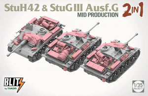 Takom 8017 StuH 42 StuG III Ausf. G Mid Production 2 en 1 1/35 – image 4